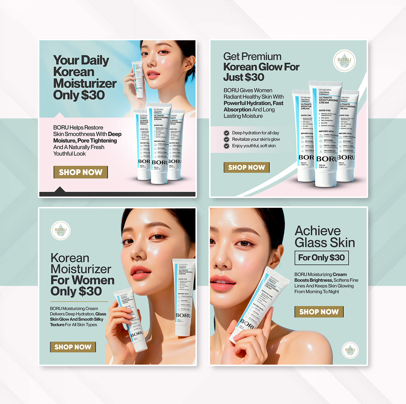 BORU Youthful Formula Ultimate Moisturizing Korean Cream